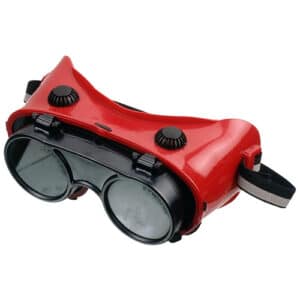 CONNEX Schutzbrille »Schweißer-/Schutzbrille »rot/schwarz««