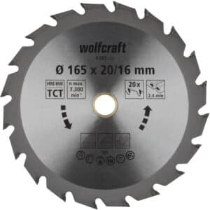 WOLFCRAFT Kreissägeblatt