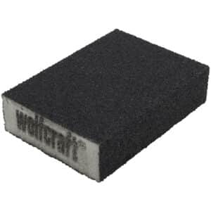 WOLFCRAFT Schleifblock Schaumgummi 10 x 7 x 2