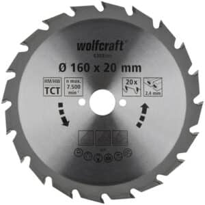 WOLFCRAFT Kreissägeblatt »Grün«