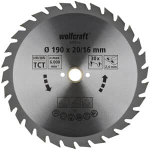 WOLFCRAFT Kreissägeblatt »Grün«